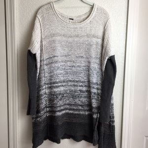 Free People Ombré Tunic Sweater
